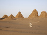 Royal Cemetery of Nuri, Burial Place of King Taharqa, Karima, Sudan Photographic Print by Mcconnell Andrew