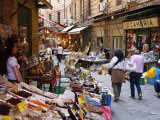 Vucciria Market, Palermo, Sicily, Italy, Europe Photographic Print by Levy Yadid