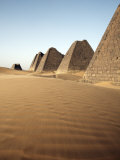 Pyramids of Meroe, Sudan's Most Popular Tourist Attraction, Bagrawiyah, Sudan, Africa Photographic Print by Mcconnell Andrew