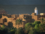 Village De Tinghir, Vallee Du Dades, La Palmeraie De Tinerhir, Ouarzazate Region, Morocco Fotografisk trykk av Morandi Bruno Village De Tinghir, Vallee Du Dades, La Palmeraie De Tinerhir, Ouarzazate Region, Morocco Fotografisk trykk av Morandi Bruno