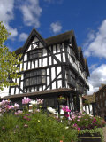 Black and White House, Hereford, Herefordshire, England, United Kingdom, Europe Photographic Print by Lawrence Graham