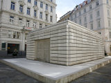 Jewish Holocaust Memorial in Judenplatz, Vienna, Austria, Europe Photographic Print by Levy Yadid