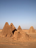Pyramids at Jebel Barkal,, Karima, UNESCO World Heritage Site, Sudan Photographic Print by Mcconnell Andrew