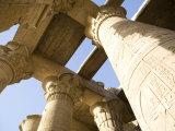 Columns at Kom Ombo Temple, Egypt, North Africa, Africa Photographic Print by Olivieri Oliviero