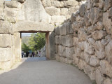 Gate of the Ancient Town of Mycene, UNESCO World Heritage Site, Greece, Europe Photographic Print by Olivieri Oliviero