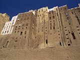 Backs of Mud Brick Houses and Toilets, Shibam, Wadi Hadramaut, Yemen, Middle East Photographic Print by Jackson Jack