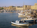 Rhodes Town, Rhodes, Dodecanese Islands, Greek Islands, Greece Photographic Print by Miller John