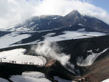 At the Top of Mount Etna Volcano, Sicily, Italy, Europe Photographic Print by Levy Yadid