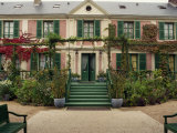 House of the Painter Monet at Giverny in Haute Normandie, France, Europe Photographic Print by Miller John