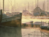 Dawn Mist in the Harbour at Frognerkilen, Oslo, Norway, Scandinavia, Europe Photographic Print by Hart Kim