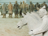 Museum of the Terracotta Warriors Opened in 1979 Near Xian City, Shaanxi Province, China Photographic Print by Kober Christian