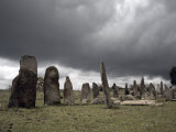 Mysterious Site of Tiya, Containing around 36 Ancient Stelae, Tiya, Ethiopia Photographic Print by Mcconnell Andrew