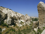 Rock Cut Valley, Goreme Museum, Cappadocia, Anatolia, Turkey Minor, Eurasia Photographic Print by Rennie Christopher