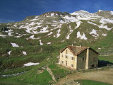 Vittorio Sella Mountain Hut, Valnontey Valley, Gran Paradiso National Park, Valle D'Aosta, Italy Photographic Print by Maxwell Duncan