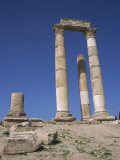 Temple of Hercules, the Citadel, Amman, Jordan, Middle East Photographic Print by Short Michael