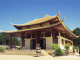 Exterior of the Thien Vien Truc Lam Buddhist Temple at Dalat, Vietnam, Indochina, Southeast Asia Photographic Print by Wright Alison