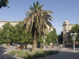 Fountains Square, the Main Open Area in the Middle of the City, Baku, Azerbaijan, Central Asia Photographic Print by Waltham Tony