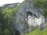 Predjama Castle, Built in Mouth of Cave, Near Postojna, Slovenia, Europe Photographic Print by Waltham Tony