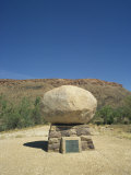 Gravestone of John Flynn, Founder of the Flying Doctor Service, Near Alice Springs, Australia Photographic Print by Wilson Ken