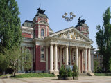 Exterior of the Ivan Vasoz National Theatre in Sofia, Bulgaria, Europe Photographic Print by Scholey Peter