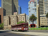 Tram on Macarthur Street in Melbourne, Victoria, Australia, Pacific Photographic Print by Scholey Peter