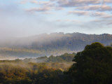 Morning Fog over the Silvan Reservoir, Dandenong Ranges, Victoria, Australia, Pacific Photographic Print by Schlenker Jochen