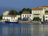 Harbour of the Northern Fishing Village of Fiskardo, Kefalonia, Ionian Islands, Greece Photographic Print by Short Michael
