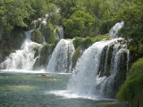 Krka Tufa Falls, Sibenik, Croatia, Europe Photographic Print by Waltham Tony