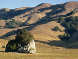 Coastal Hills of Marin County at Dusk, California, United States of America, North America Photographic Print by Rawlings Walter