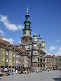 Old Town Market Place in Poznan on the River Warta, the Polish Capital Until Mid 11th C, Poland Photographic Print by Tovy Adina