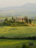 Country House, Il Belvedere, San Quirico D'Orcia, Val D'Orcia, Siena Province, Tuscany, Italy Photographic Print by Pitamitz Sergio