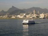 Harbour and Mount Corcovado, Rio De Janeiro, Brazil, South America Photographic Print by Richardson Rolf