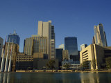 River and City Skyline of Dallas, Texas, United States of America, North America Photographic Print by Rennie Christopher