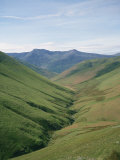 View Down Sail Beck to Buttermere Valley, Lake District, Cumbria, England, United Kingdom, Europe Photographic Print by Wilson Ken