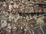 Finds at City of London Building Site, London, England, United Kingdom, Europe Photographic Print by Ryan Peter