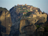 Monastery of Barlam, Meteora, UNESCO World Heritage Site, Greece, Europe Photographic Print by Simanor Eitan