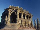 Sun Temple, Built by King Bhimbev in the 11th Century, Modhera, Gujarat State, India Photographic Print by Wilson John Henry Claude