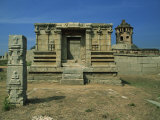 Ruins, Hampi, Karnataka State, India Photographic Print by Jane Sweeney