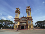 Exterior of the Cao Dai Temple, Near Saigon, Vietnam, Indochina, Southeast Asia Photographic Print by Wright Alison