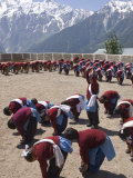 Village of Kalpa, Recong Peo Area, Kinnaur, Himachal Pradesh, India Photographic Print by Simanor Eitan