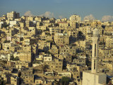 Aerial View over Jebel Alqala'A, Amman, Jordan, Middle East Photographic Print by Simanor Eitan