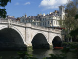 Bridge and River Thames, Richmond, Surrey, England, United Kingdom, Europe Photographic Print by Richardson Rolf