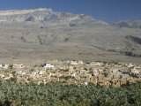 Al Hamra, at Foot of Mountain of Jabal Akhdar, Northern Oman, Middle East Photographic Print by Waltham Tony