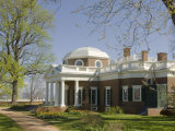 Thomas Jefferson's Monticello, UNESCO World Heritage Site, Virginia, USA Photographic Print by Snell Michael