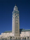 Hassan II Mosque, Casablanca, Morocco, North Africa, Africa Photographic Print by Tovy Adina