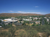 Town of Alice Springs, Viewed from Anzac Hill, Northern Territory, Australia, Pacific Photographic Print by Wilson Ken