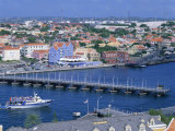 St. Anna Bay, Willemstad, Curacao, Netherlands Antilles, West Indies Photographic Print by Tovy Adina