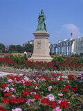 Statue of Queen Victoria in Victoria Park, Jersey, Channel Islands, United Kingdom, Europe Photographic Print by Tovy Adina