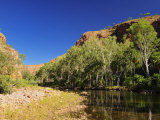 Moonshine Gorge and Pentecost River, Kimberley, Western Australia, Australia, Pacific Photographic Print by Schlenker Jochen