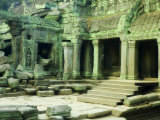 Ta Prohm Temple, Angkor, UNESCO World Heritage Site, Siem Reap, Cambodia, Indochina, Southeast Asia Photographic Print by Schlenker Jochen